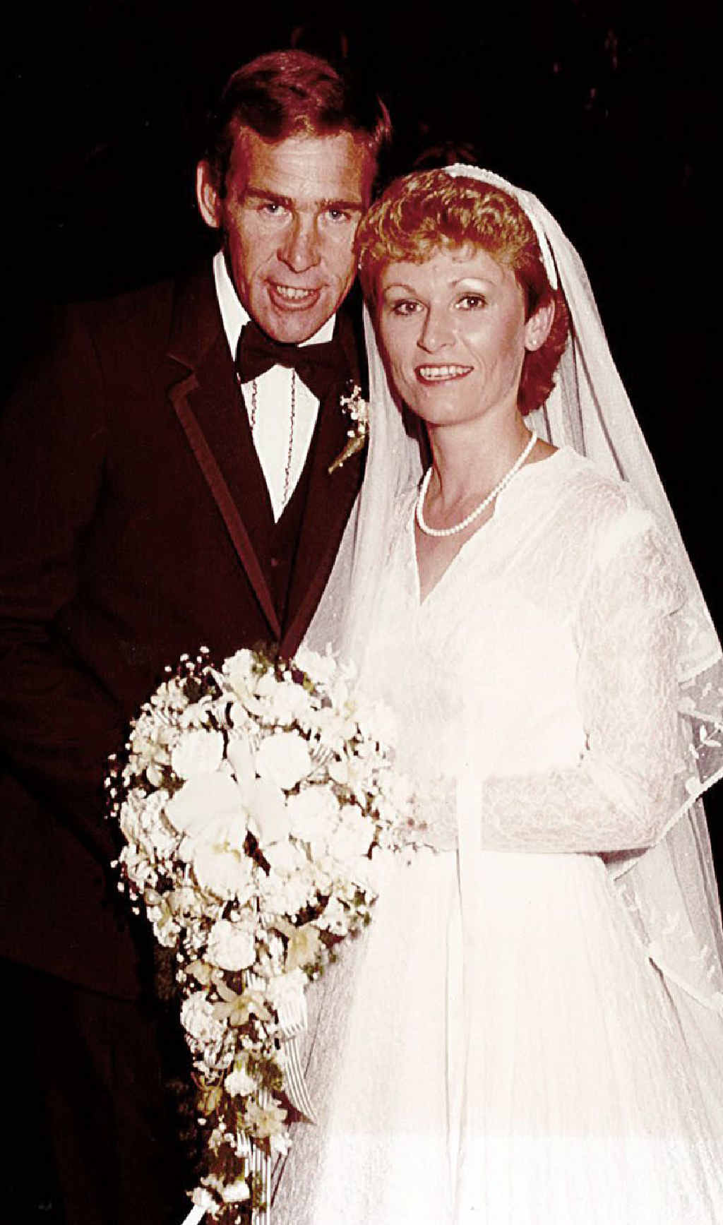 Emma McGeary’s parents, Michael and Kay Cunningham, in 1985. Emma McGeary’s parents, Michael and Kay Cunningham, in 1985.